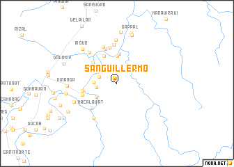 map of San Guillermo