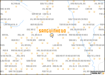 map of Sanguinhedo