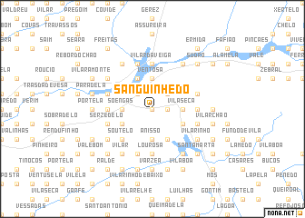 map of Sanguinhedo