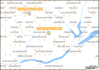 map of Sanguinheira