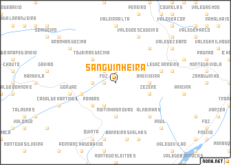 map of Sanguinheira