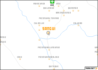 map of Sangui