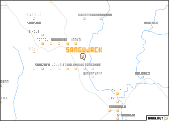 map of Sangu Jack