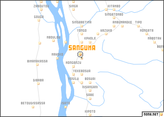 map of Sanguma