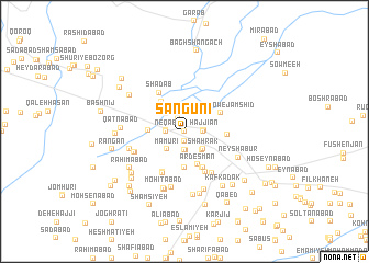 map of Sangūnī