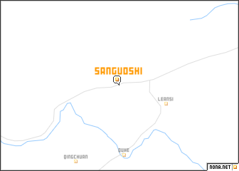 map of Sanguoshi