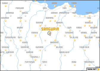 map of Sangupin