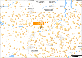 map of Sangusan
