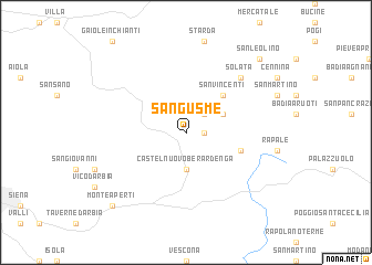 map of San Gusmè