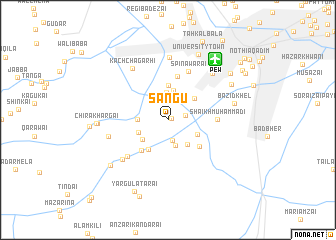 map of Sangu