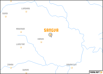 map of Sangva