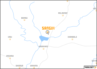 map of Sāngvi