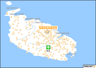 map of San Ġwann