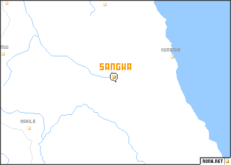 map of Sangwa