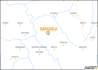 map of Sangweji
