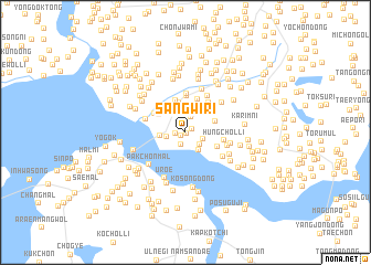 map of San\