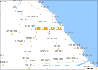 map of Sangwŏlch\