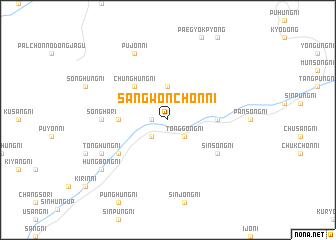 map of Sangwŏnch\