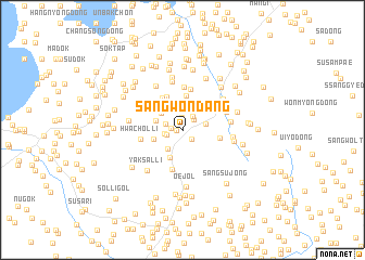 map of Sangwŏndang