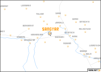 map of Sangyar