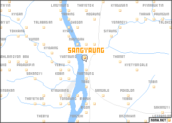 map of Sangyaung