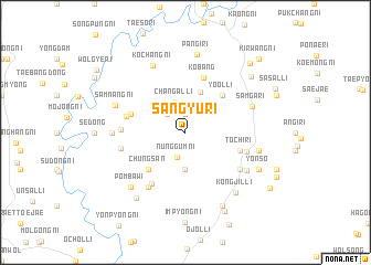 map of Sangyu-ri