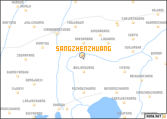 map of Sangzhenzhuang