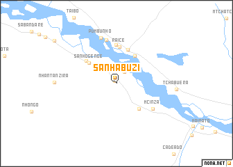 map of Sanhabuzi