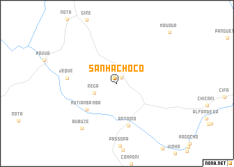 map of Sanhachoco