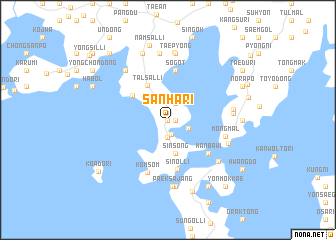 map of Sanha-ri