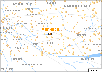 map of Sanharo