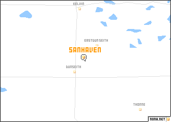 map of San Haven