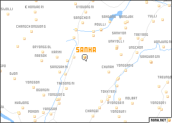 map of Sanha