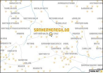 map of San Hermenegildo