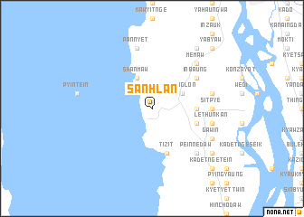 map of Sanhlan