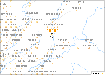 map of San-ho