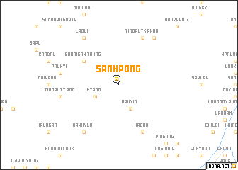 map of Sanhpong