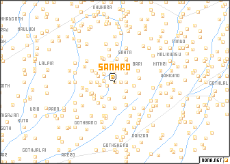 map of Sanhro