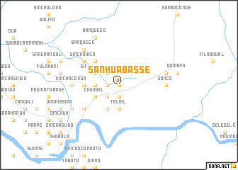 map of Sanhu Abasse