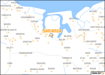 map of Sanianga