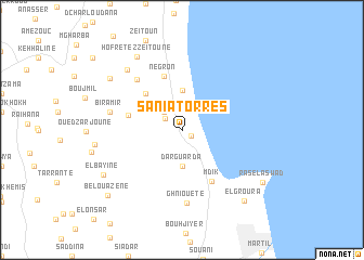 map of Sania Torres