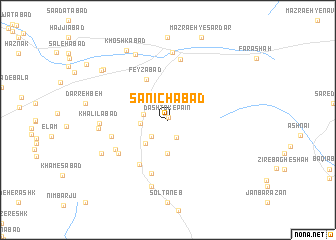map of Sānīchābād
