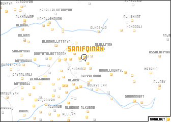 map of Sanif Qin‘ah