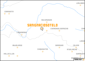 map of San Ignacio Sotelo