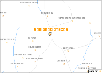 map of San Ignacio Texas