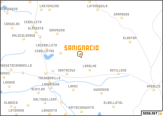 map of San Ignacio