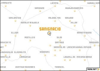 map of San Ignacio