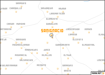 map of San Ignacio