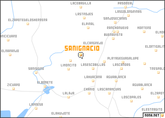 map of San Ignacio