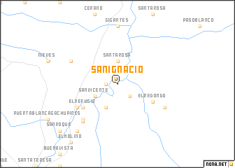 map of San Ignacio